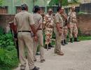 Sandeshkhali police camp attacked, constable injured