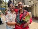 Prof Shoma Sen walks out of prison after 6 years