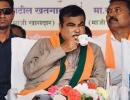 Nitin Gadkari faints while speaking at campaign rally