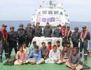 Pak boat with Rs 600-cr drugs seized off Guj coast