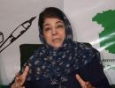 PDP chief Mehbooba won't contest J-K polls because...