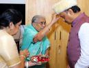 Mum's Blessings For Ajitdada