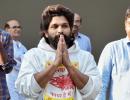 Accused no. 11 Allu Arjun appears for questioning