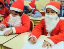 What's Santa Doing In School?!