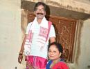 Hemant Soren in jail, wife posts wedding anniv message