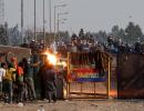 Tear Gas And Mayhem During Delhi Chalo