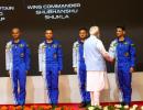 Modi reveals names of Gaganyan mission astronauts