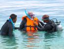 PHOTOS: Modi goes snorkelling in Lakshadweep