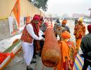 108-Foot Agarbatti Lit In Ayodhya