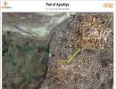 Ram temple in Ayodhya, as seen from space