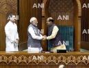 Why did you bow to Modi, Rahul asks LS speaker