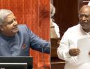 'Never in the history...': Dhankhar vs Kharge in RS