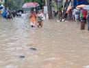 Mumbai gets 100 mm rainfall; rail, air traffic hit