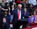 I took a bullet for democracy: Trump in first rally