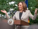 Will earn and...: Kamala Harris after Biden drops out