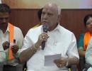 HC prevents Yediyurappa's arrest, asks him to appear