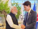 What Justin Trudeau said after meeting Modi at G7