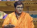 BJP's Pragya Thakur accuses party MLA of...