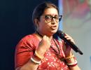 Accepted defeat: Smriti after Rahul ditches Amethi