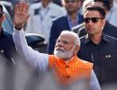 Modi hails EC for 'violence-free' polls in 2 phases