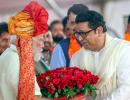 Raj shares stage with Modi, justifies support to NDA