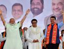 Raj Thackeray Steals Show At Modi Rally