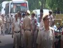 AAP workers marching towards BJP HQ detained