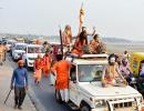 Ahead Of Kumbh 2025, Sadhus' Rally