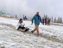 Snow Arrives Early In Kashmir