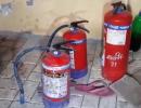 UP hospital had expired fire dousers? Govt says...