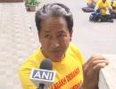 Sonam Wangchuk sits on fast at Ladakh Bhawan