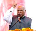 BJP is 'party of terrorists': Kharge hits back at Modi