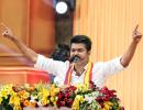 Vijay slams DMK in maiden public speech; flays NEET