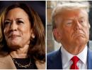 Kamala, Trump tied in key polls days before voting