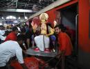 Lord Ganesha Takes A Train!