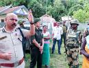 Manipur DGP Visits Drone-Bomb Area