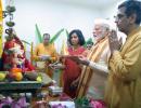 Row over Modi's visit to CJI's home for Ganpati puja