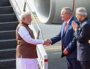 Modi lands in US; heads to Delaware for Quad talks