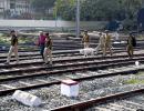 Military train halted after detonators found on track