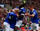 Seventh successive win lifts Everton into top four