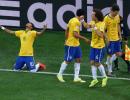 PHOTOS: Neymar brace brings the smiles back in Brazil