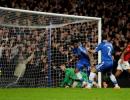 EPL: Eto'o hat-trick all but ends United title hopes