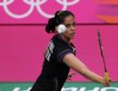 Saina, Sindhu advance to quarters; Kashyap crashes out