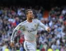 Ronaldo helps lift Real to the top of La Liga