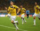 Colombia cruise into quarters with win over Uruguay