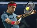 Federer floors Djokovic in Dubai semis