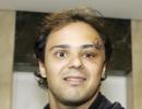 When a spring fractured Massa's skull...