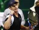 Andy Roddick on cruise control