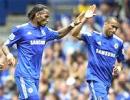 Drogba double gives Ancelotti winning start