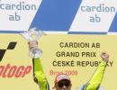 Valentino Rossi wins Czech MotoGP